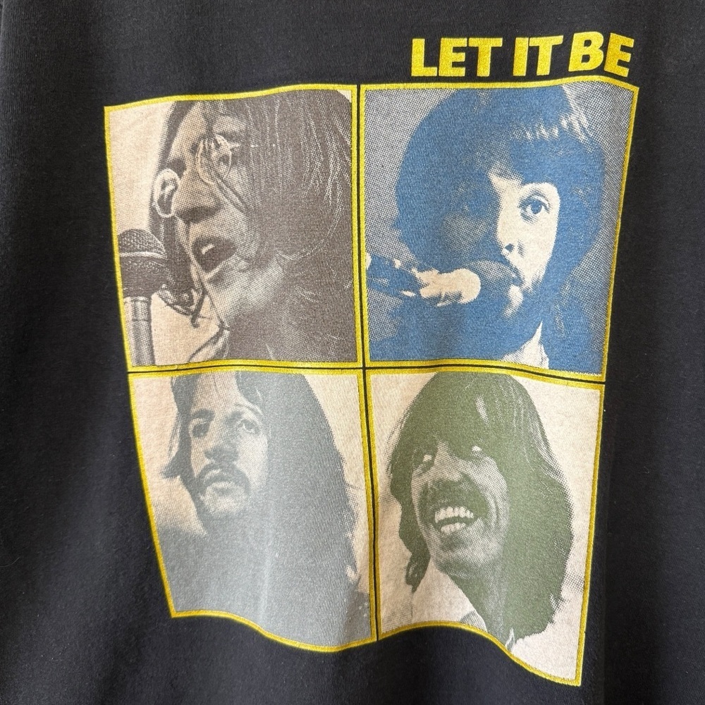 Vintage The Beatles Let It Be Album T-Shirt - Classic Rock Band Tee - Unisex - Picture 2 of 4
